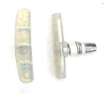 Brake Shoes for V Brake with Clear Compound 60mm