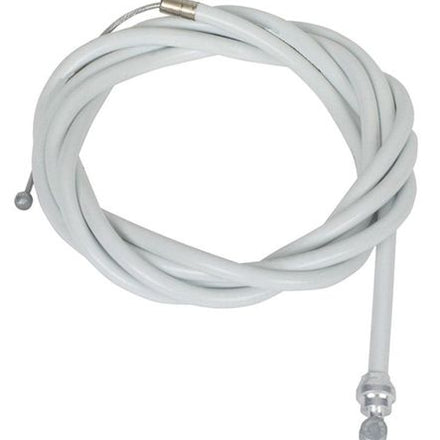 Brake Cable Inner & Outer, Rear, Universal with White Casing