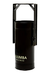 Kuumba International - Metal Can Incense Burner Black Regular