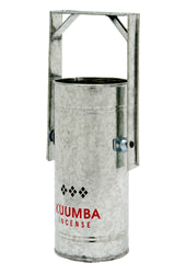 Kuumba International - Metal Can Incense Burner Silver Regular