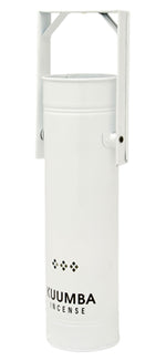 Kuumba International - Metal Can Incense Burner White Jumbo