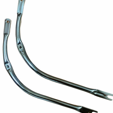 20" Bent Fork Arms Chrome Pair