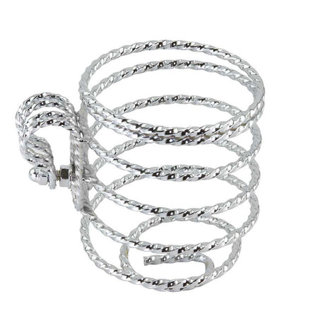 Square Twisted Cup Holder Chrome