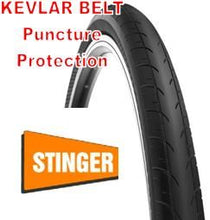 Load image into Gallery viewer, Tyre 700 x 28c Kevlar Belt Dark Skin with Reflective Sidewall
