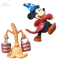 Medicom Toy UDF Series 10 Mickey Mouse & Broom Fantasia