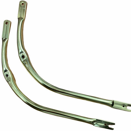20" Bent Fork Arms Gold Pair