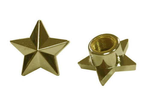 Gold Star Valve Caps
