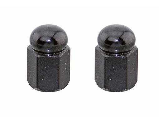 Hex Dome Valve Caps Nut Black