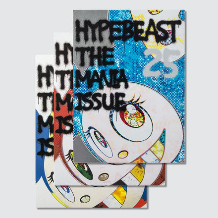 Hypebeast Magazine - Issue 25 Set Of 3 Covers - Blue, Red, Multi Yellow