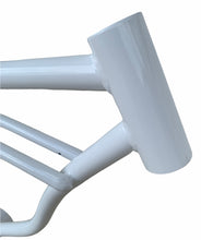 Load image into Gallery viewer, 20&quot; Bicycle Frame in Gloss White Powder Coated

