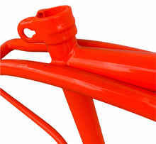 Load image into Gallery viewer, 20&quot; Bicycle Frame in Safety Orange Powder Coated
