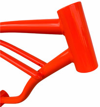 Load image into Gallery viewer, 20&quot; Bicycle Frame in Safety Orange Powder Coated

