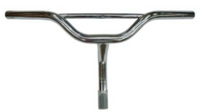 Junior Handlebar Quill One Piece 22.2mm Chrome