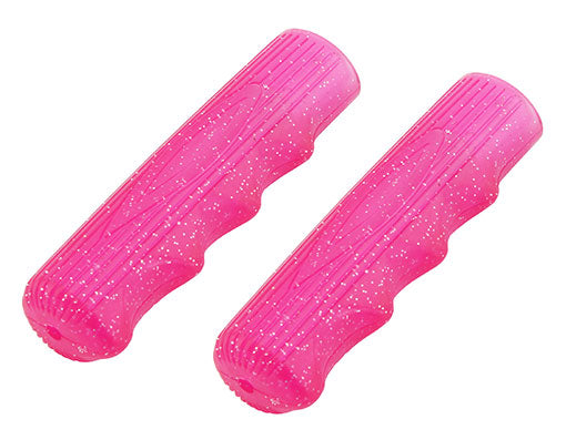 Kraton Rubber Sparkle Glitter Handlebar Grip Pink
