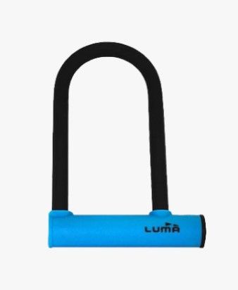 Luma U Lock 208mm x 142mm x 12mm Black Blue