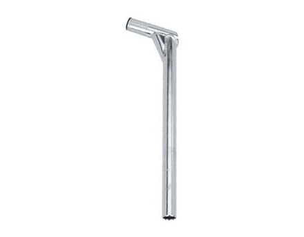 Steel Seat Post Pilar 22.2mm x 350mm Lay Back Chrome