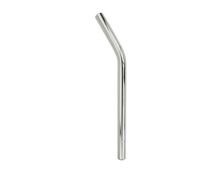 Steel Seat Post 22.2mm x 400mm Layback Chrome