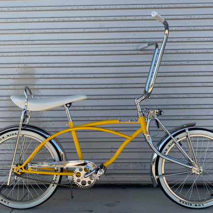 20" Classic Cruiser Bicycle Glossy Mustard Yellow with Chrome