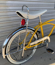 Load image into Gallery viewer, 20&quot; Classic Cruiser Bicycle Glossy Mustard Yellow with Chrome
