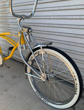 Load image into Gallery viewer, 20&quot; Classic Cruiser Bicycle Glossy Mustard Yellow with Chrome
