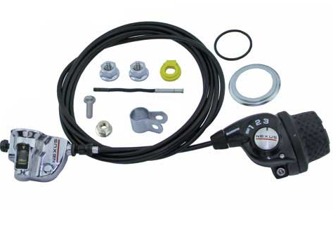 3 Speed Shifter Kit Lever Shimano Nexus SL-3S35E Black