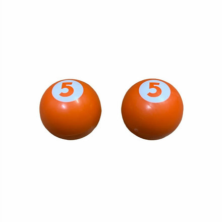 Billiards Valve Caps Orange