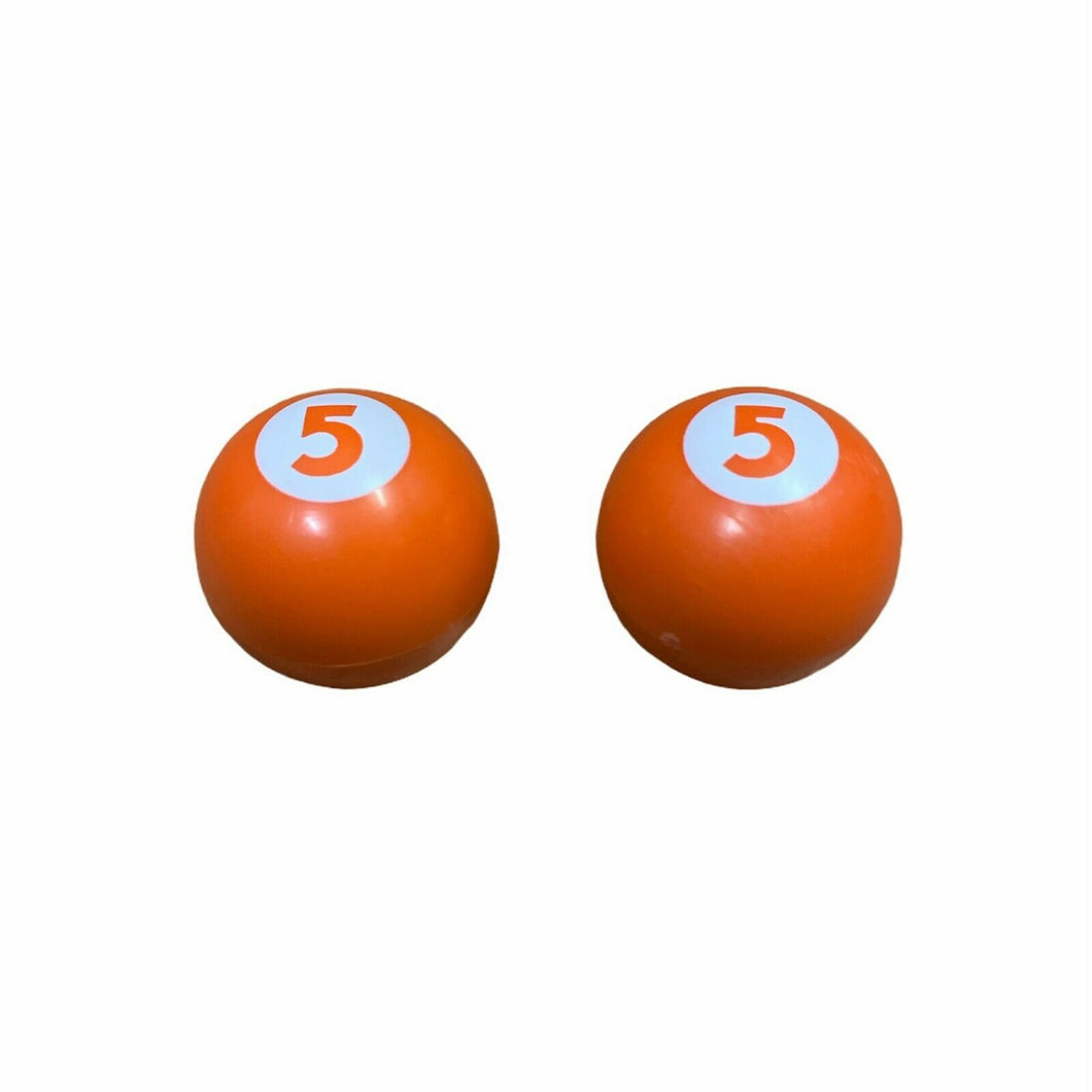 Billiards Valve Caps Orange