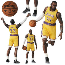 Load image into Gallery viewer, Medicom Toy MAFEX 127 Lebron James Figure Los Angeles Lakers
