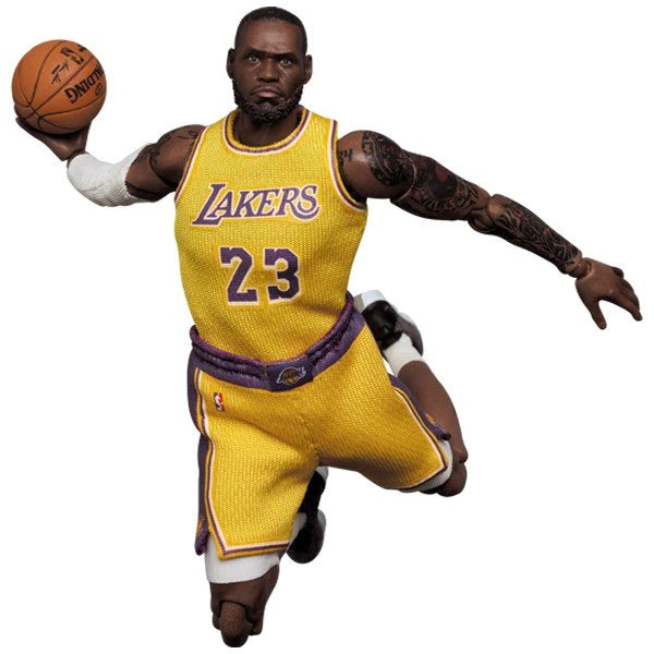 Medicom Toy MAFEX 127 Lebron James Figure Los Angeles Lakers