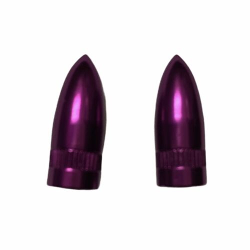 Missile Valve Caps Purple