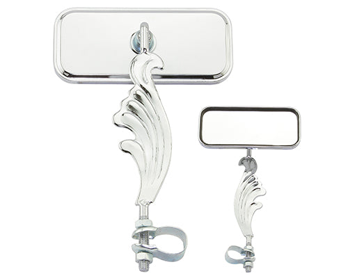 Wing Mirror Right Chrome Bicycle Accessory