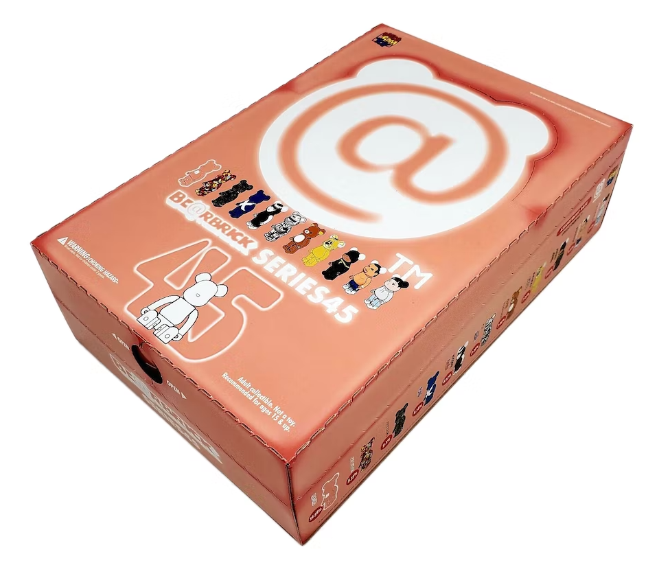 Medicom Toy 100% Bearbrick - Series 45 - Sealed Box of 24