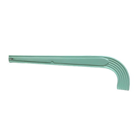20" Lowrider Chain Guard with Line and Mounts in Tiffany Blue