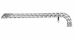 26" Lowrider Triple Flat Twisted Chain Guard Chrome